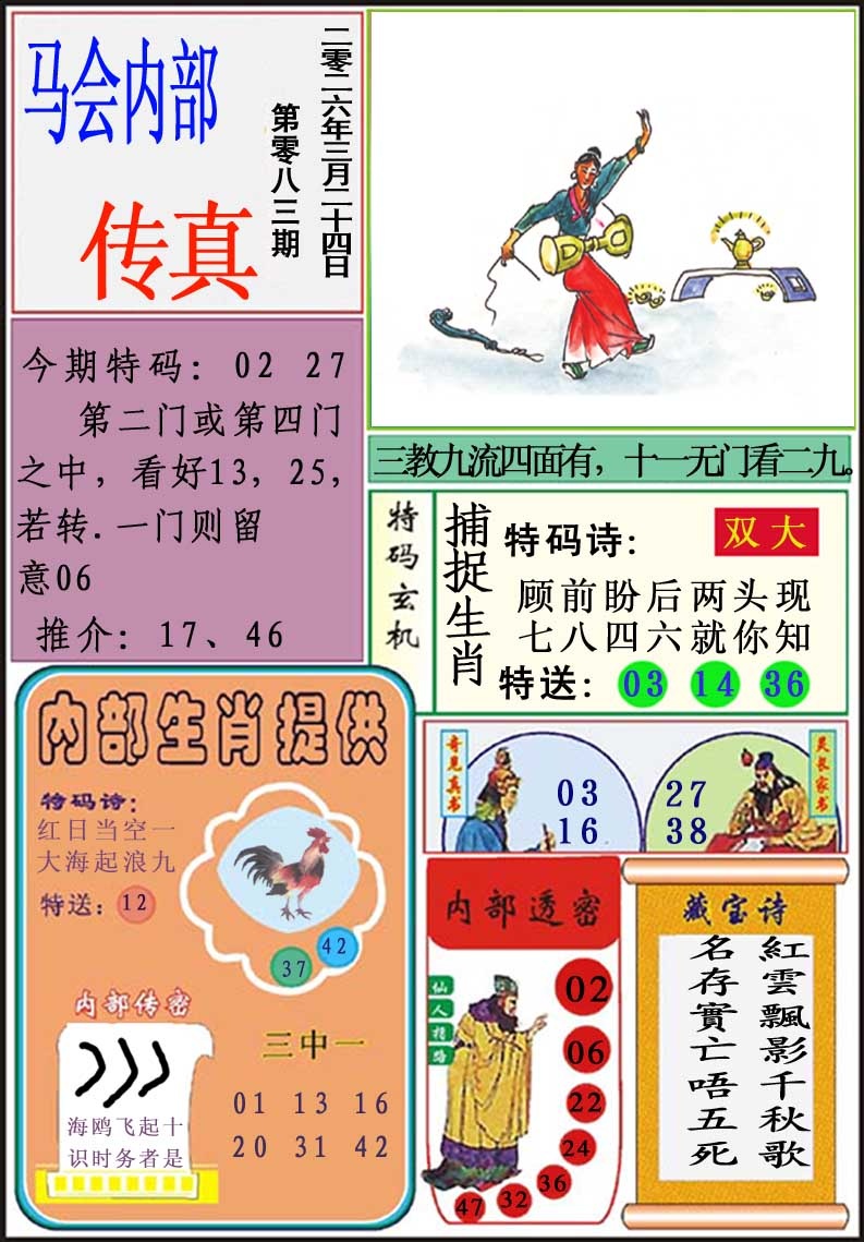 083期马会内部传真[图]